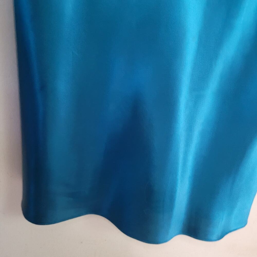 Thalia 2XL Blue Green Nightgown - Cozy & Chic Sleepwear - Picture 5 of 14